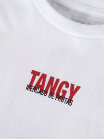 NAME IT T-shirt Dossa Bright White Orange